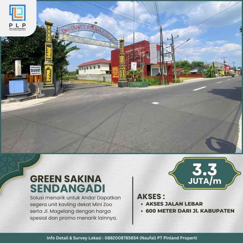 dijual tanah duwet sendangadi melati