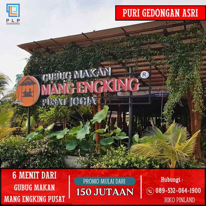 dijual tanah gedongan sumberagung