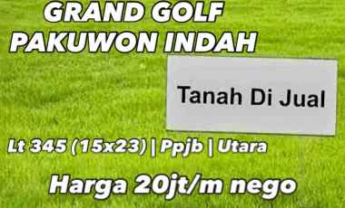 dijual tanah grand golf pakuwon indah