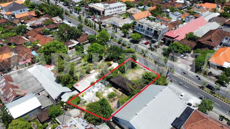 dijual tanah jalan bypas ngurah rai sanur dekat mcd