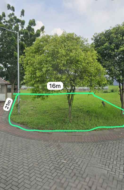 dijual tanah jalan north emerald mansion