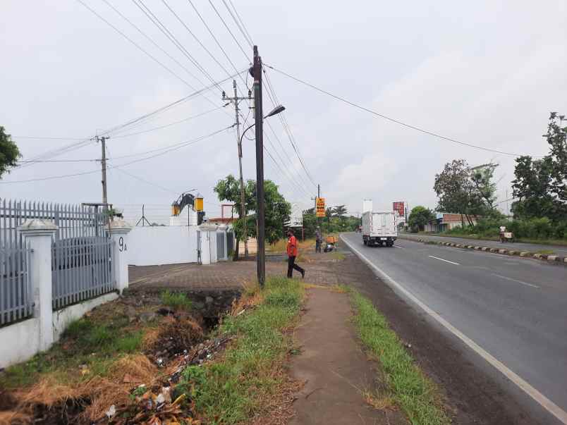 dijual tanah jalan raya pantura widuri