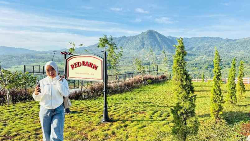 dijual tanah jalan raya puncak dua