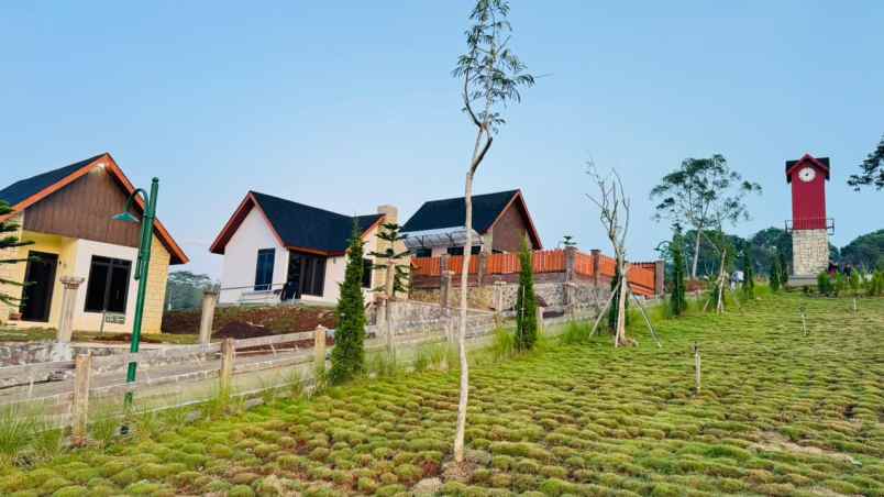 dijual tanah jalan raya puncak dua