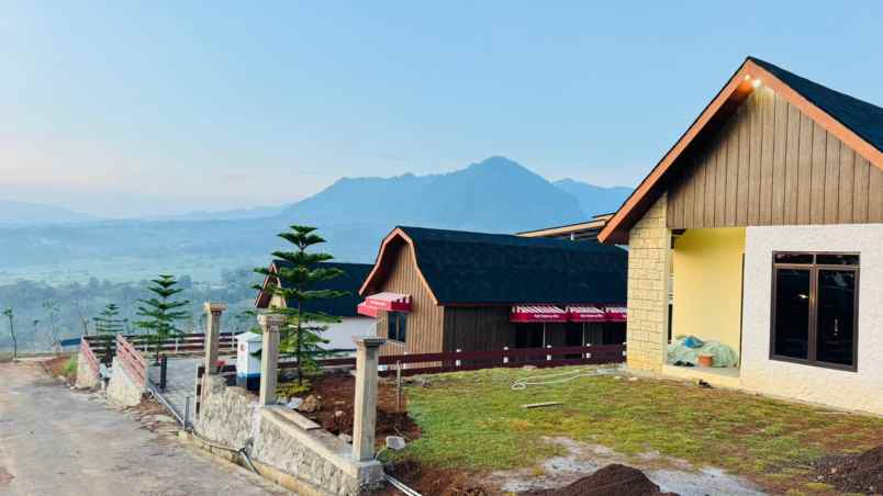 dijual tanah jalan raya puncak dua