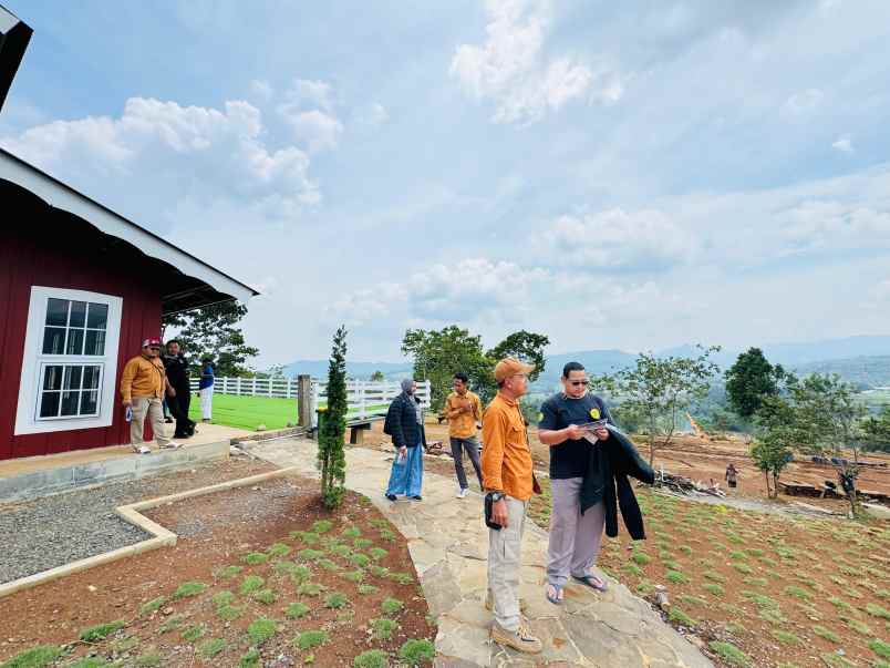 dijual tanah jalan raya sukamakmur jonggol