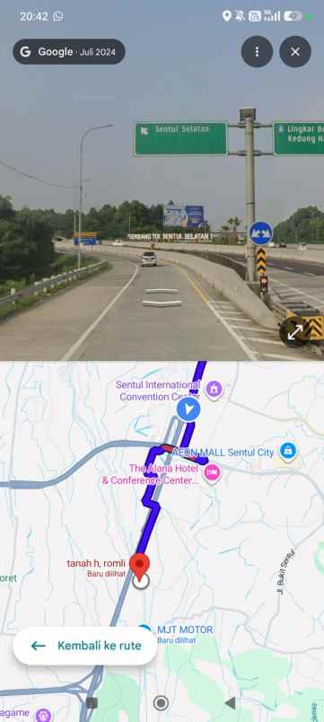 dijual tanah jl cimahpar