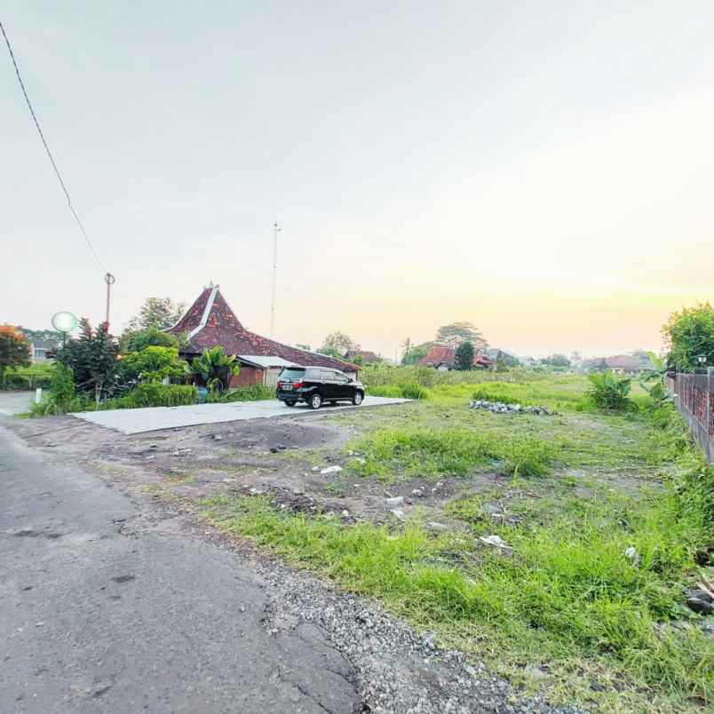 dijual tanah jl damai lojajar