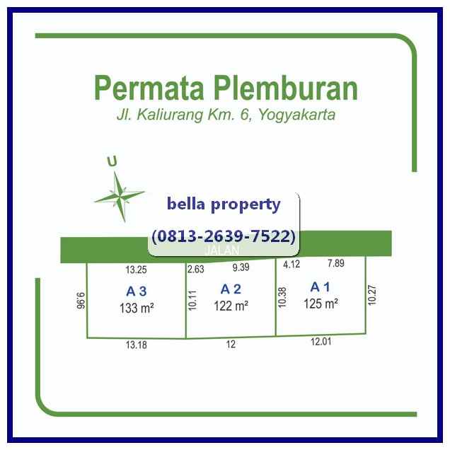 dijual tanah jl kaliurang km 6