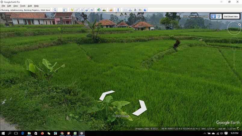 dijual tanah jl lebak muncang