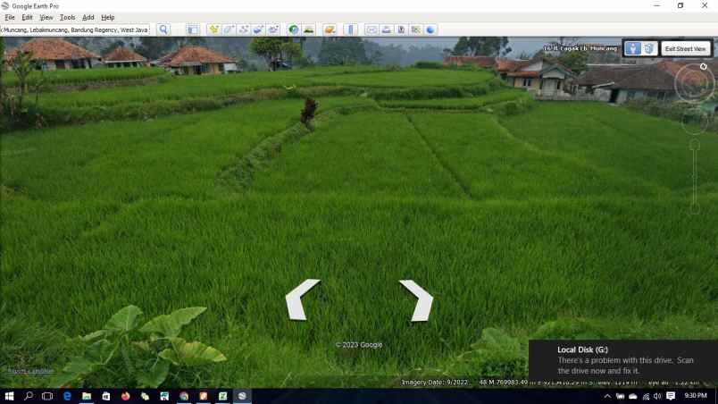 dijual tanah jl lebak muncang