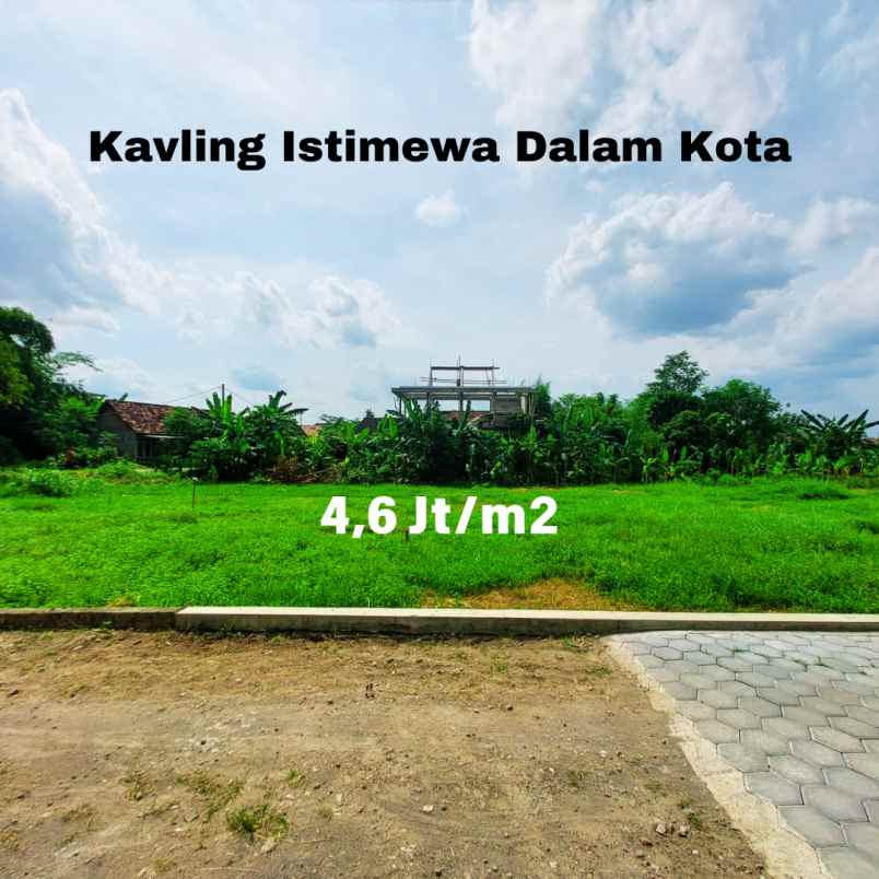 dijual tanah jl ringroad barat area