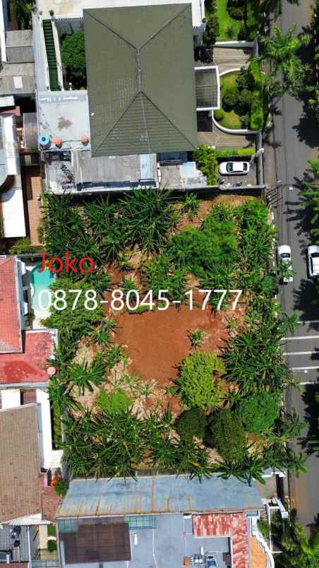 dijual tanah jl simprug garden