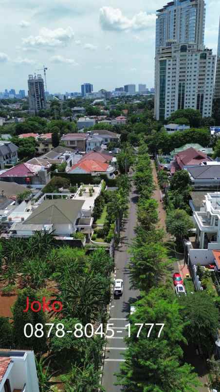 dijual tanah jl simprug garden