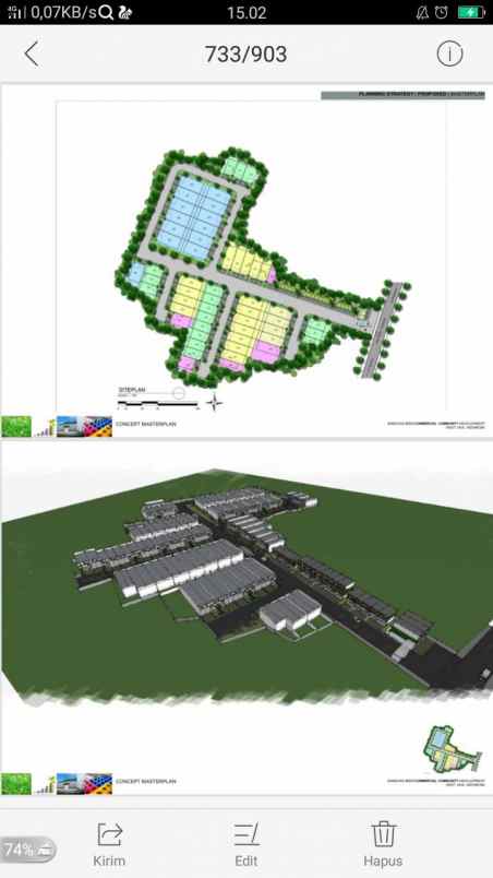 dijual tanah jl soreang kopo