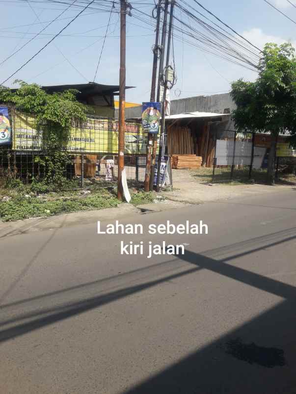 dijual tanah jln raya cipamokolan