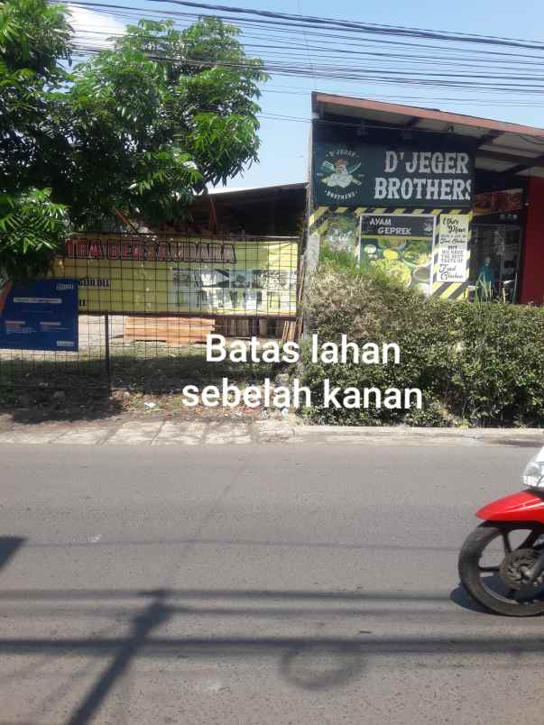 dijual tanah jln raya cipamokolan