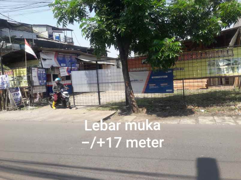 dijual tanah jln raya cipamokolan