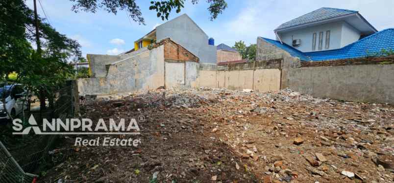 dijual tanah kavling di dalam perumahan cakra depok