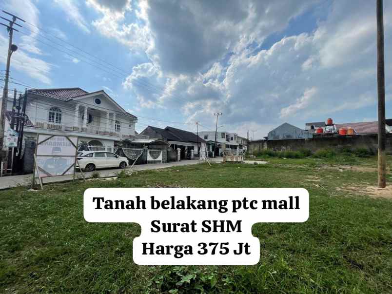 dijual tanah kemuning kota palembang