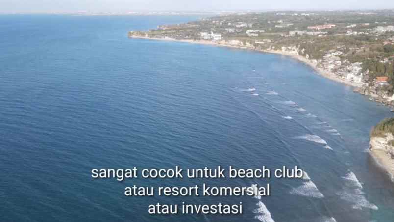 dijual tanah komersial los tebing pantai uluwatu bali