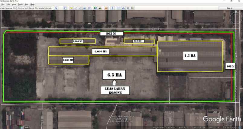 dijual tanah marunda