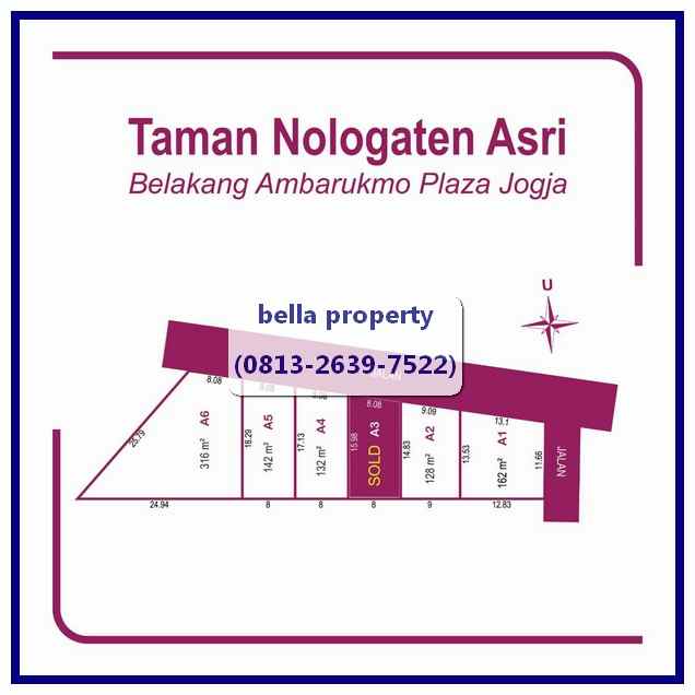 dijual tanah nologaten