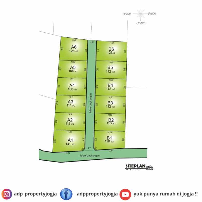 dijual tanah nyangkringan