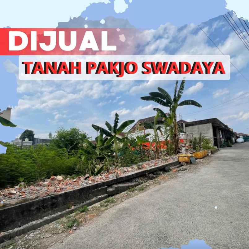 dijual tanah pakjo swadaya kota palembang