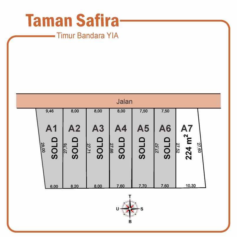 dijual tanah sogan wates kulon progo