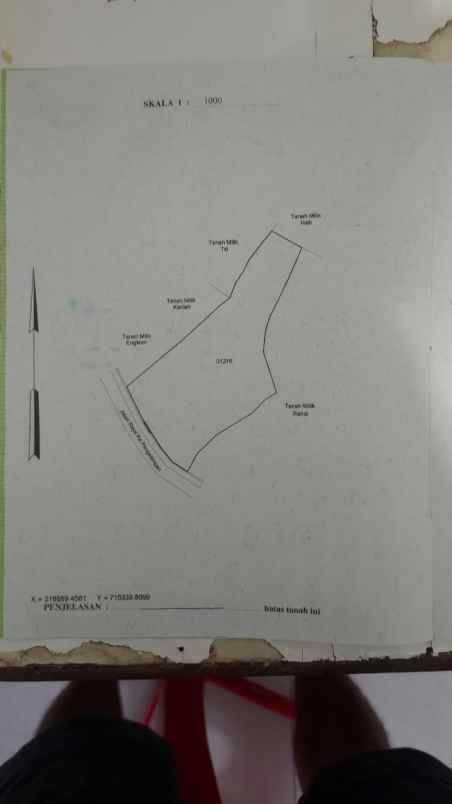 dijual tanah strategis di jl raya pangalengan