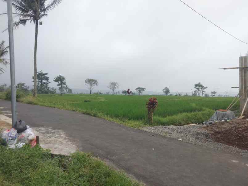dijual tanah strategis pinggir jl desa view gunung