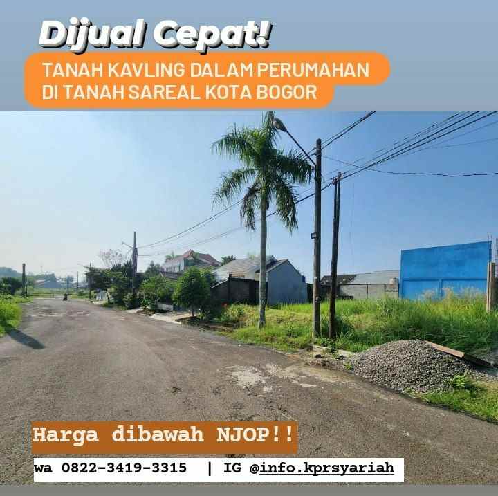 dijual tanah tanah sareal