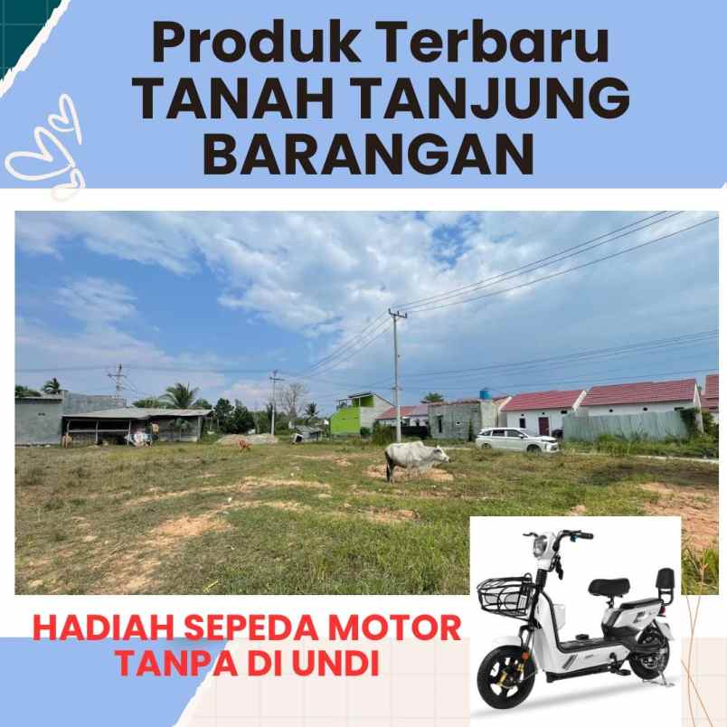 dijual tanah tanjung barangan kota palembang