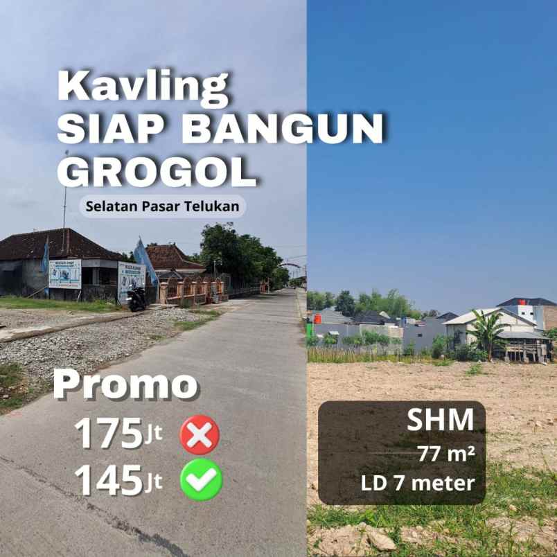 dijual tanah telukan