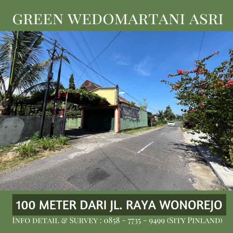 dijual tanah tonggalan wedomartani