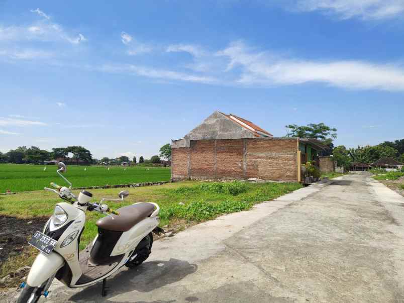 dijual tanah toriyo bendosari sukoharjo