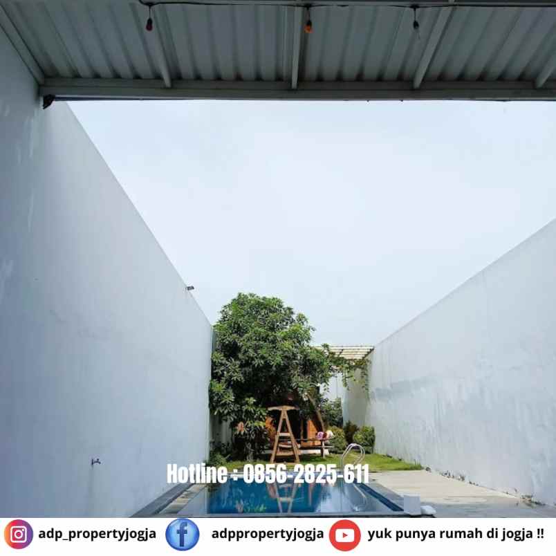 dijual villa jl kabupaten gamping sleman