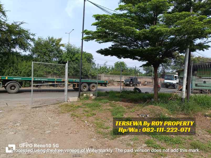 disewakan tanah jl cakung cilincing raya