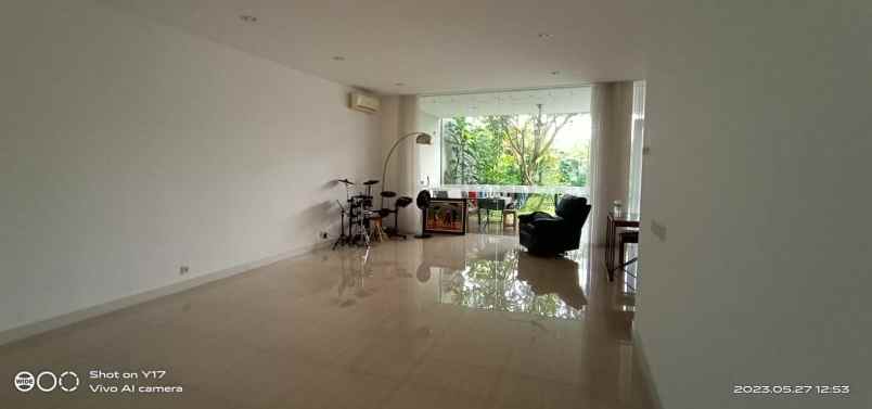 for rent modern minimalist compound house at cilandak