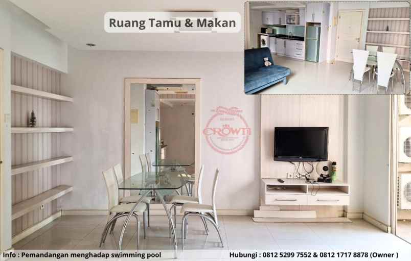 for sale waterplace apartment langsung owner