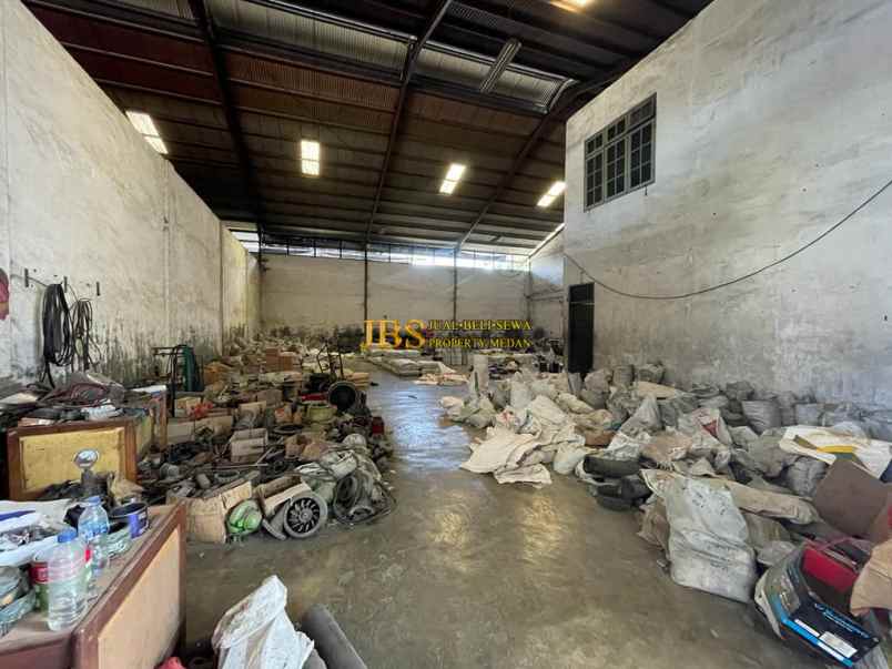 gudang 1 tingkat dijual di jalan irian barat sampali