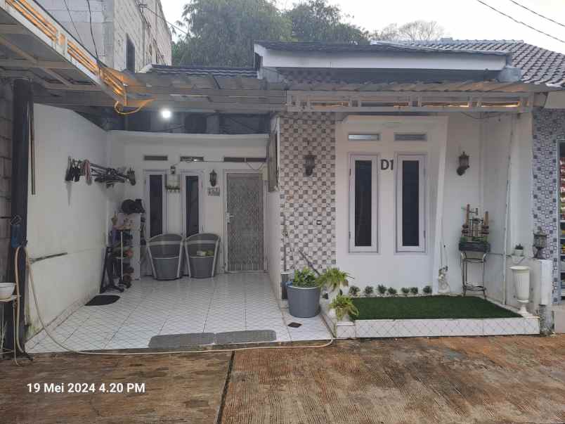 jual 1 unit rumah di cluster 2 residence citayam depok