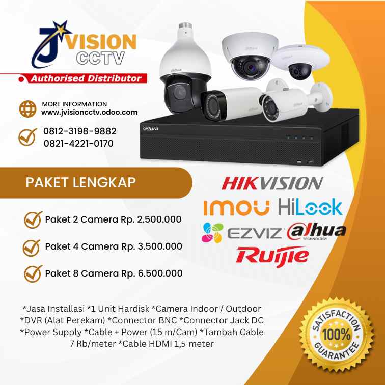 jual paket cctv dahua termurah magetan