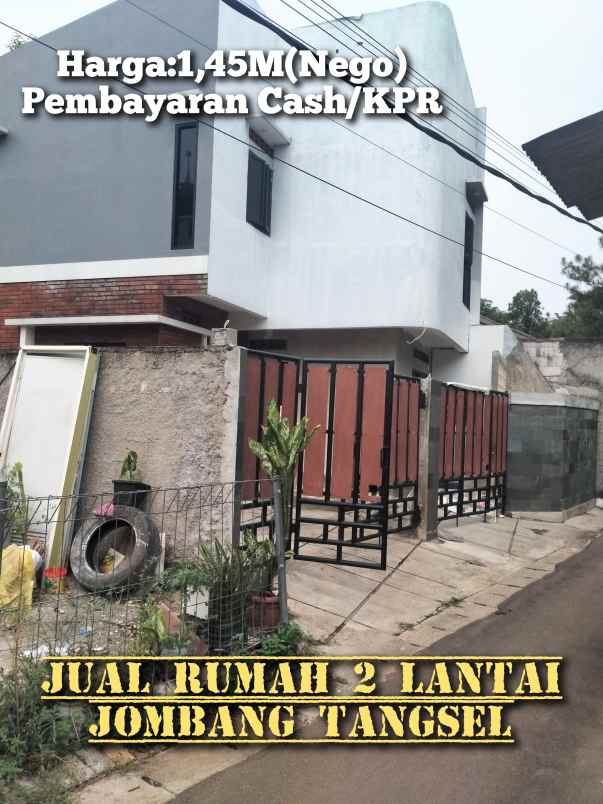 jual rumah baru 2 lantai