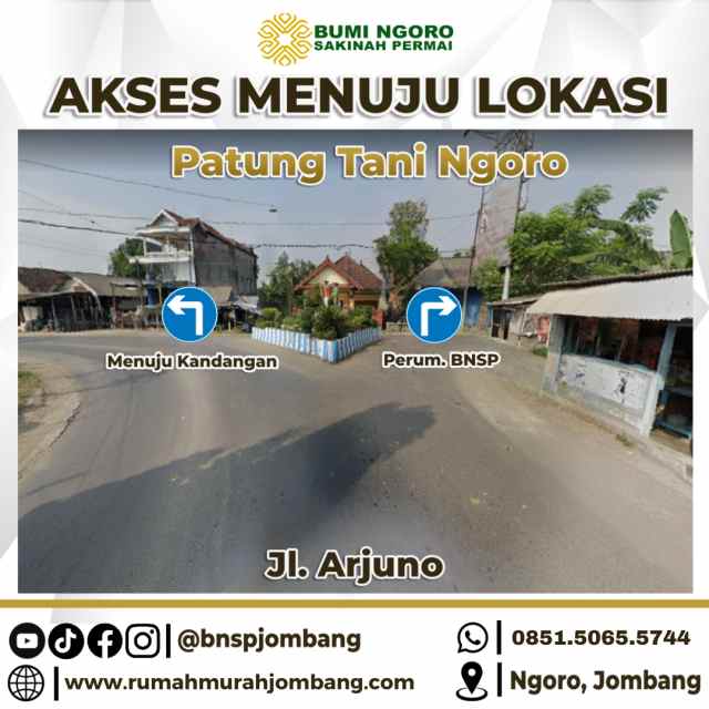 jual rumah di jombang legalitas sertifikat hak milik