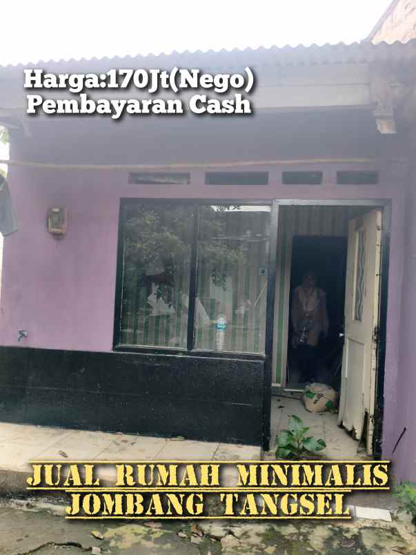 jual rumah second minimalis