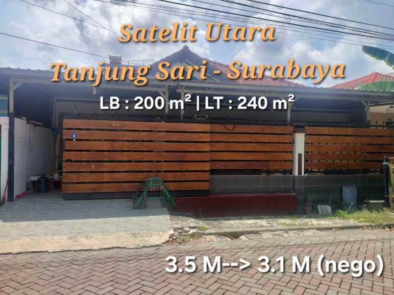 jual rumah strategis satelit utara