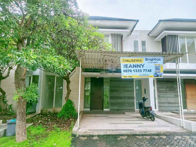 jual sewa rumah 2 lantai pelican hill citraland utara