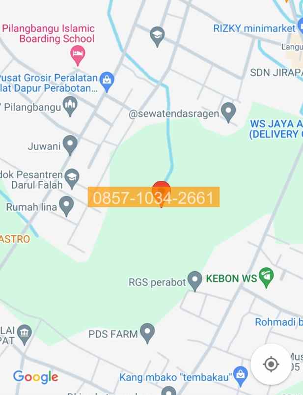 jual tanah 710m2 masaran sragen jawa tengah 5a0cab